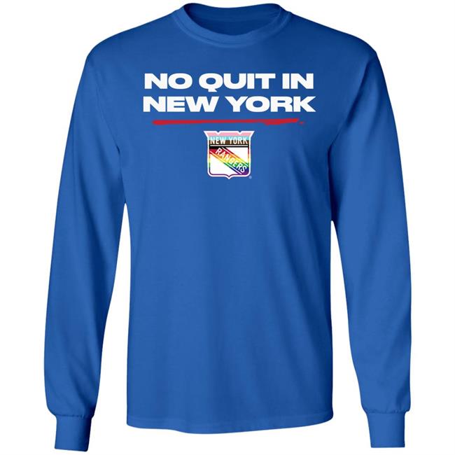 No Quit In New York Pride Shirt Rangers Exclusive No Quit Pride Shirt New York Rangers New York Rangers No Quit In New York Pride Shirt Rangers Exclusive No Quit Pride Shirt