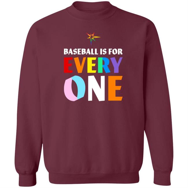 Tampa Bay Rays Pride Baseball Is For Every One Shirt