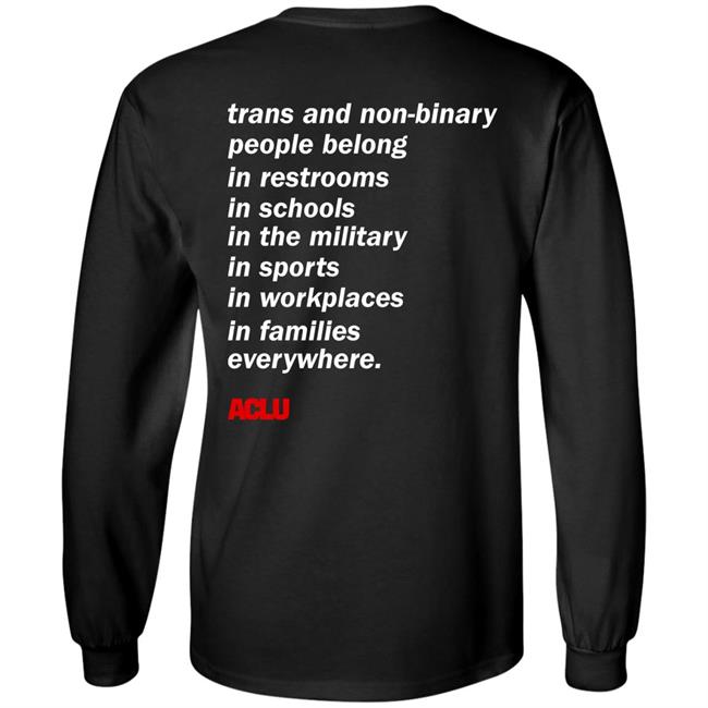 Aclu Shop Trans People Belong T Shirt Phoenix Mercury Phoenix Mercury Trans People Belong T Shirt Aclu Shop