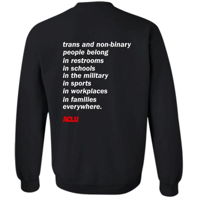 Aclu Shop Trans People Belong T Shirt Phoenix Mercury Trans People Belong T Shirt Aclu Shop Phoenix Mercury