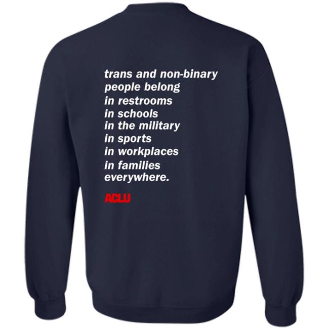 Aclu Shop Trans People Belong T Shirt Phoenix Mercury Aclu Shop Trans People Belong T Shirt Phoenix Mercury