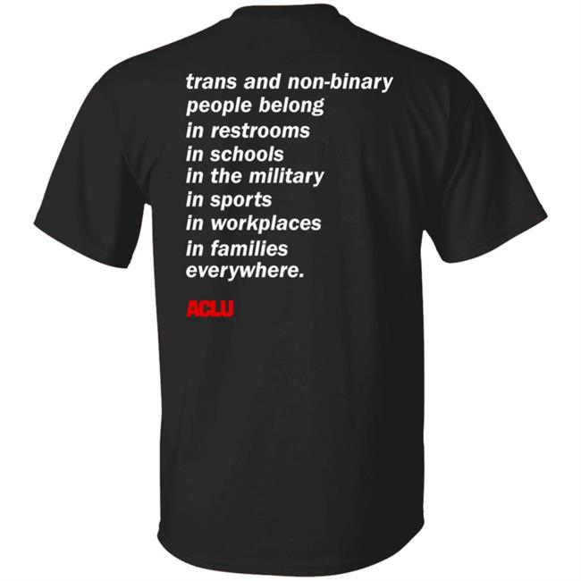 Aclu Shop Trans People Belong T Shirt Phoenix Mercury Aclu Shop Trans People Belong T Shirt Phoenix Mercury