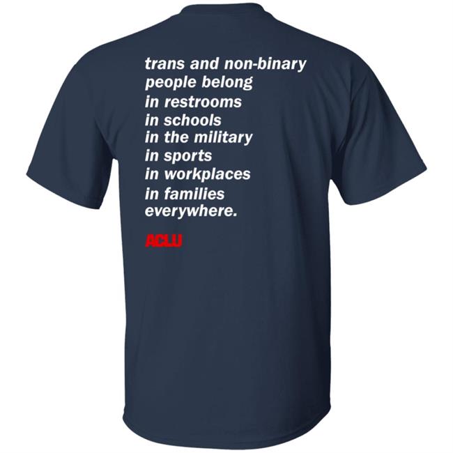 Aclu Shop Trans People Belong T Shirt Phoenix Mercury Trans People Belong T Shirt Aclu Shop Phoenix Mercury