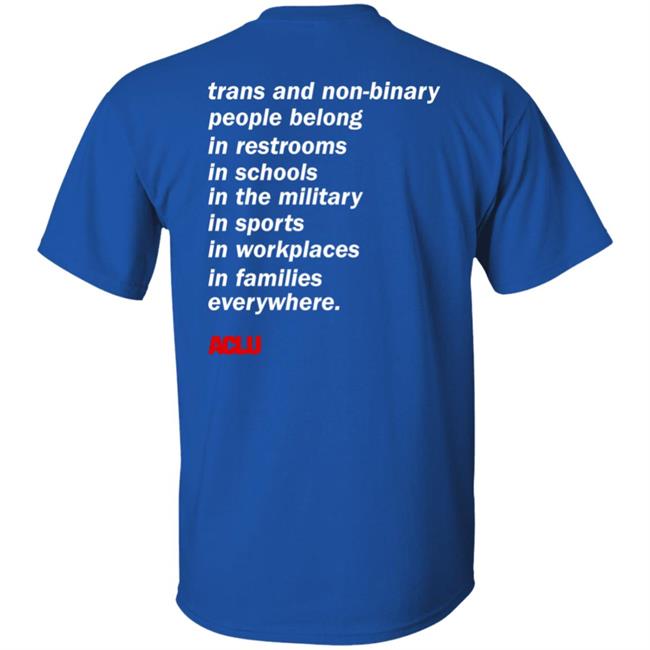 Aclu Shop Trans People Belong T Shirt Phoenix Mercury Phoenix Mercury Aclu Shop Trans People Belong T Shirt
