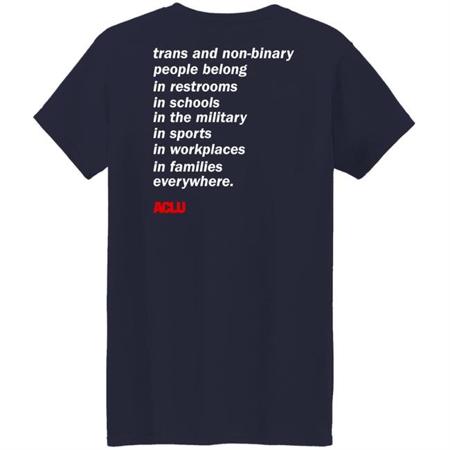 Aclu Shop Trans People Belong T Shirt Phoenix Mercury Aclu Shop Phoenix Mercury Trans People Belong T Shirt