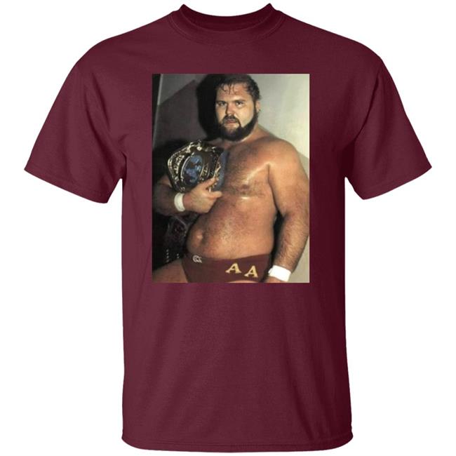 80s Rasslin Store The Enforcer Double A Shirt 80s Rasslin Store The Enforcer Double A Shirt