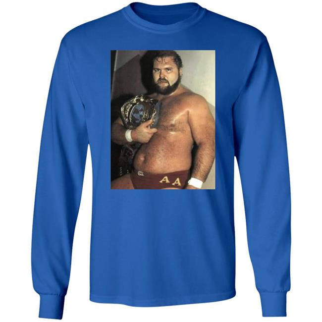 80s Rasslin Store The Enforcer Double A Shirt 80s Rasslin Store The Enforcer Double A Shirt