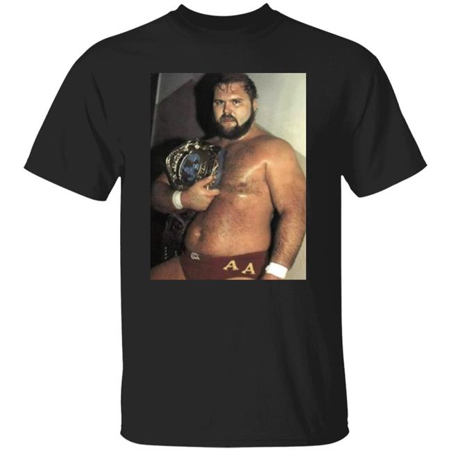 80s Rasslin Store The Enforcer Double A Shirt 80s Rasslin Store The Enforcer Double A Shirt