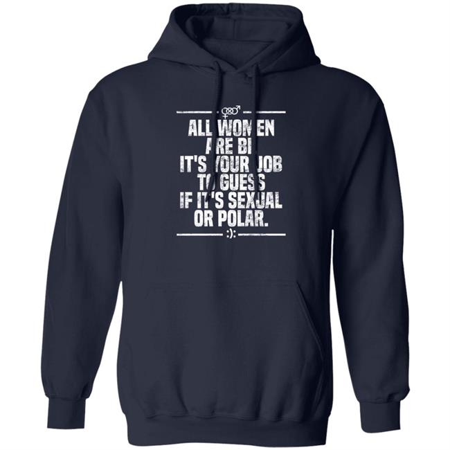 Max Von Side-Eye All Women Are Bi It's Your Job To Guess If It's Sexual Or Polar Shirt Max Von Side-Eye All Women Are Bi It's Your Job To Guess If It's Sexual Or Polar Shirt