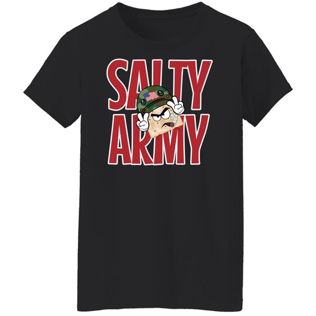 Big Salty Army Shirt Salty Cracker Salt Must Flow Store Big Salty Army Shirt Salty Cracker Salt Must Flow Store