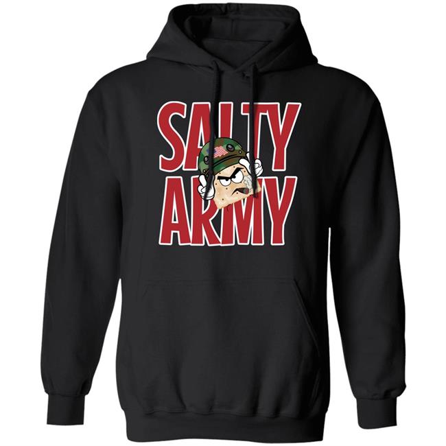 Big Salty Army Shirt Salty Cracker Salt Must Flow Store Salt Must Flow Store Big Salty Army Shirt Salty Cracker