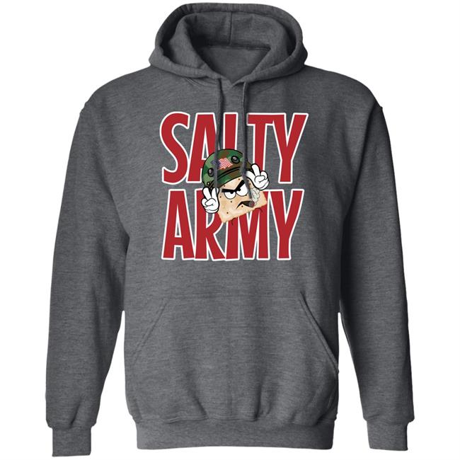 Big Salty Army Shirt Salty Cracker Salt Must Flow Store Salt Must Flow Store Big Salty Army Shirt Salty Cracker