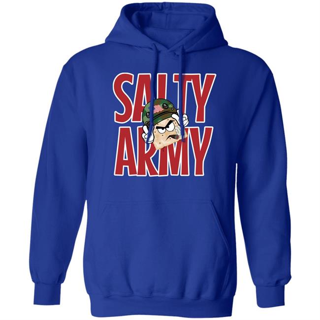 Big Salty Army Shirt Salty Cracker Salt Must Flow Store Big Salty Army Shirt Salt Must Flow Store Salty Cracker