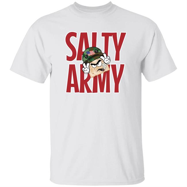 Big Salty Army Shirt Salty Cracker Salt Must Flow Store Salt Must Flow Store Salty Cracker Big Salty Army Shirt