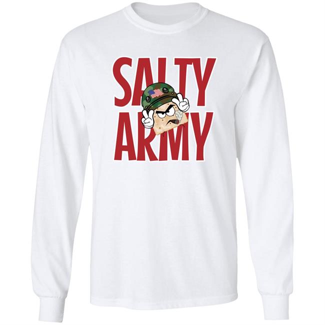 Big Salty Army Shirt Salty Cracker Salt Must Flow Store Salt Must Flow Store Big Salty Army Shirt Salty Cracker