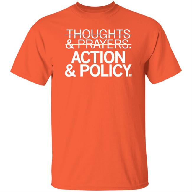 Raygun Merch Wearorange Action And Policy Shirt
