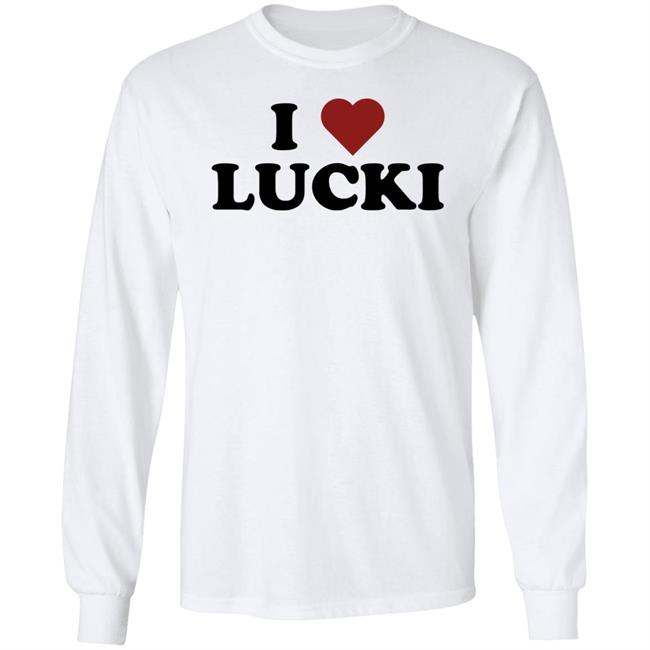 Ammoiv I Love Lucki Shirt I Love Lucki Shirt Ammoiv