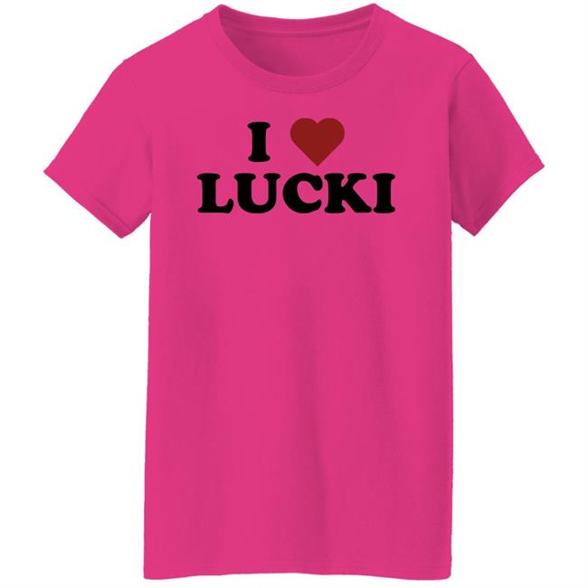 Ammoiv I Love Lucki Shirt I Love Lucki Shirt Ammoiv
