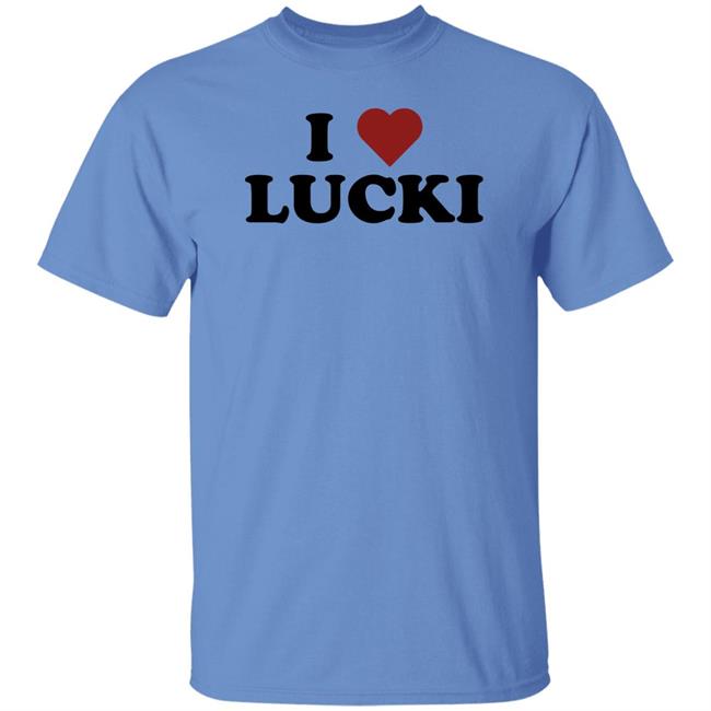 Ammoiv I Love Lucki Shirt I Love Lucki Shirt Ammoiv