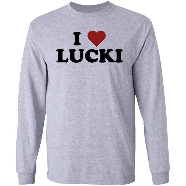 Ammoiv I Love Lucki Shirt I Love Lucki Shirt Ammoiv