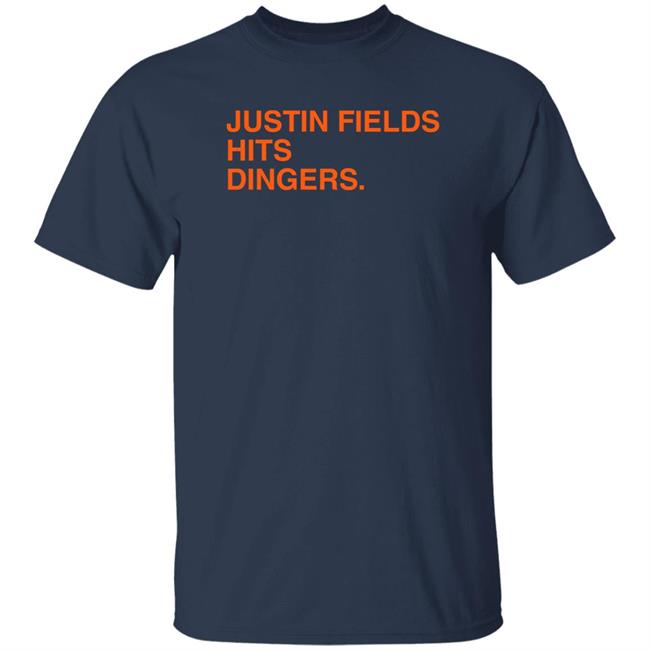 Justin Fields Hits Dingers Shirt Obvious Shirts Store