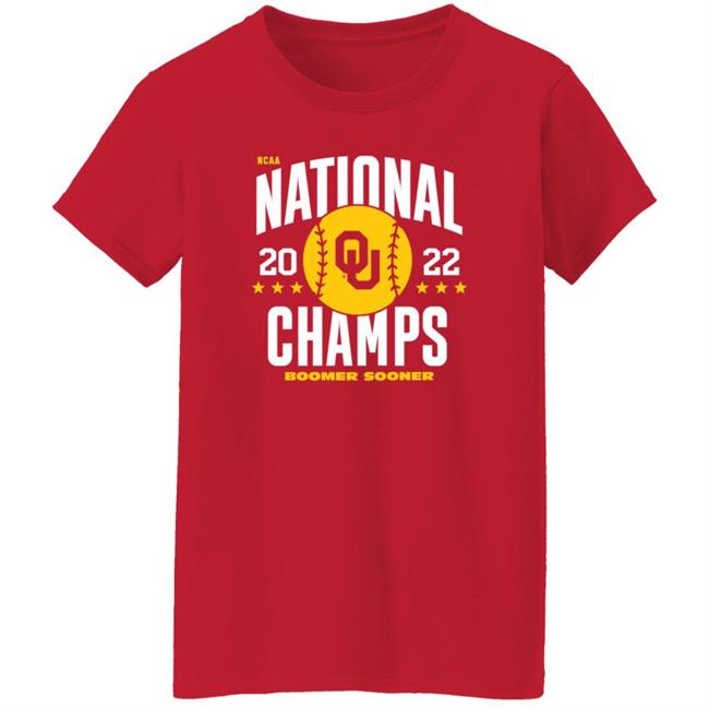 National Champs 2022 Boomer Sooner Shirt Homefield Apparel Merch 2022 Oklahoma Softball National Champs T Shirt 2022 Oklahoma Softball National Champs T Shirt Homefield Apparel Merch National Champs 2022 Boomer Sooner Shirt