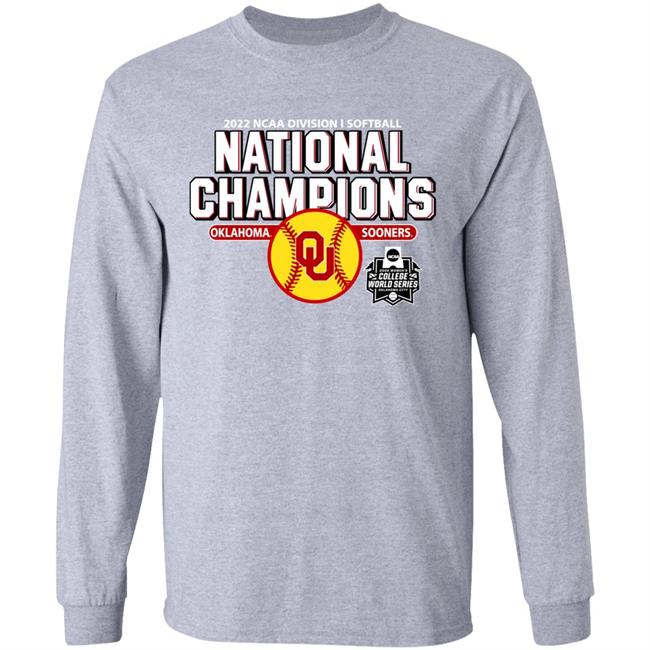National Championship Shirt Men's Champion Charcoal Oklahoma Sooners 2022 Ncaa Softball T Shirt The Sooner Shop The Sooner Shop Men's Champion Charcoal Oklahoma Sooners 2022 Ncaa Softball T Shirt National Championship Shirt