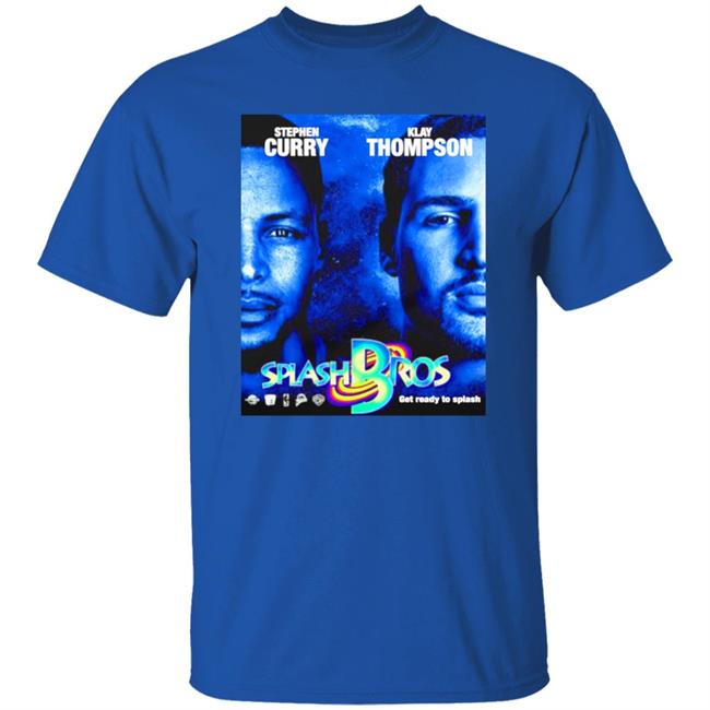Stephen Curry Klay Thompson Splash Bros Get Ready To Splash Shirt Golden State Warriors