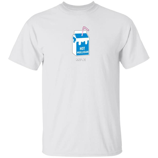 Hot Mulligan Store Hot Mulligan Milk Shirt Milk Carton Tee