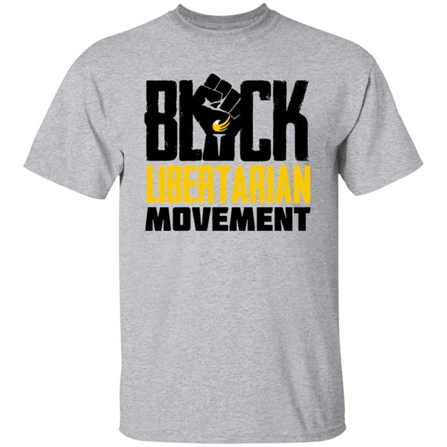 Maj Toure Black Libertarian Movement Shirt