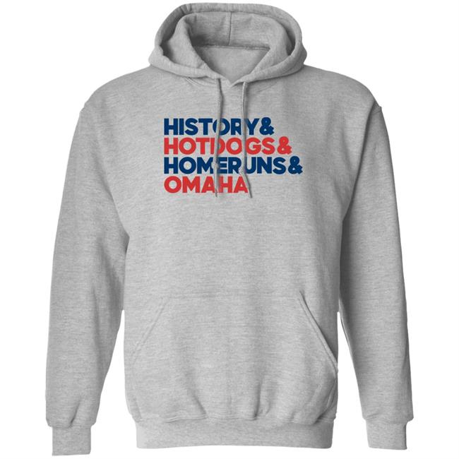 Alyssa Lang Cws2022 History Hotdogs Homeruns Omaha Shirt