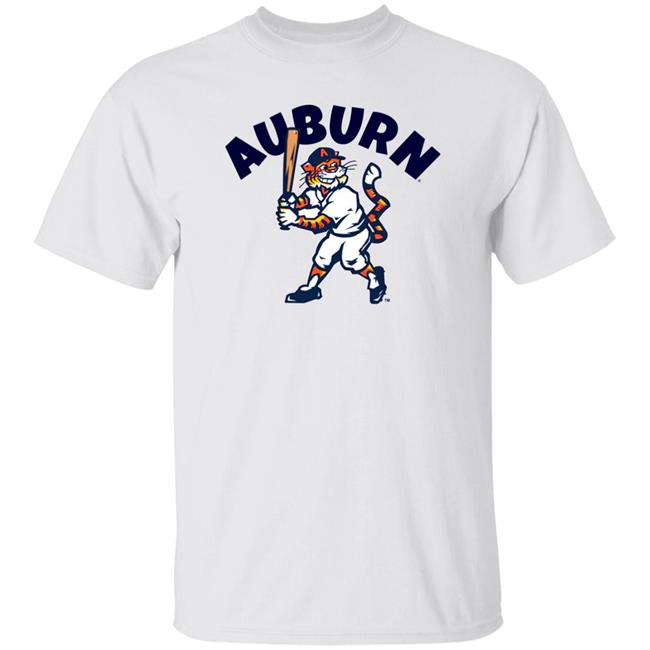 Auburn Baseball Shirt Homefield Apparel Merch Tiger Auburn Baseball Shirt
