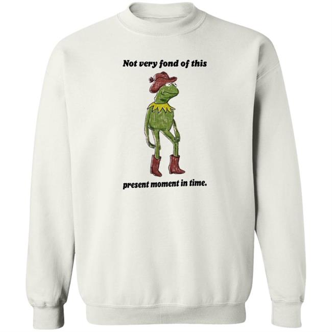 Not Very Fond Of This Present Moment In Time Shirt Scarlet Petalsfordraco