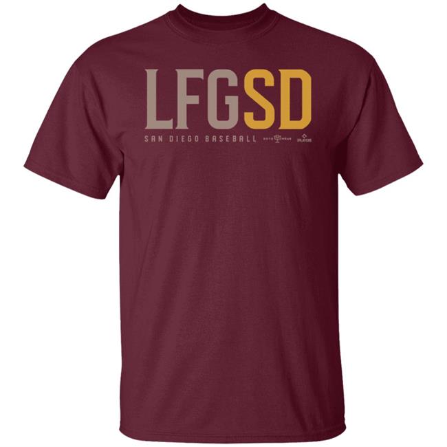 Rotowear Store Lfgsd Shirt San Diego Baseball San Diego Baseball Lfgsd Shirt Rotowear Store