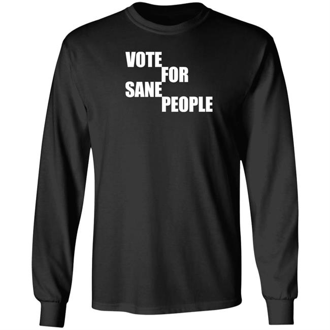 Wearing It Well Store Vote For Sane People Shirt