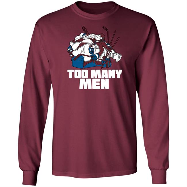GoAvsGo Stanley Cup Champs 2022 Everything Hockey Merch Too Many Men Shirt