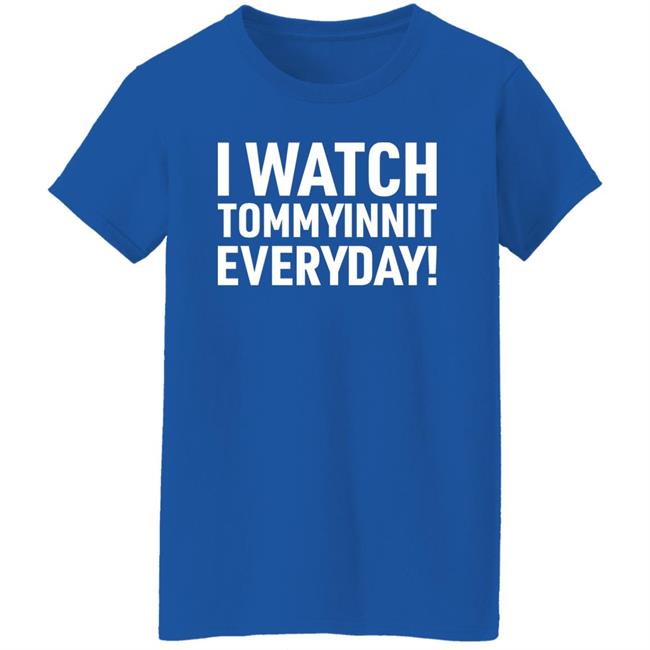 I Watch Tommyinnit Everyday Shirt Cole/Cub Bffgc 8 Months