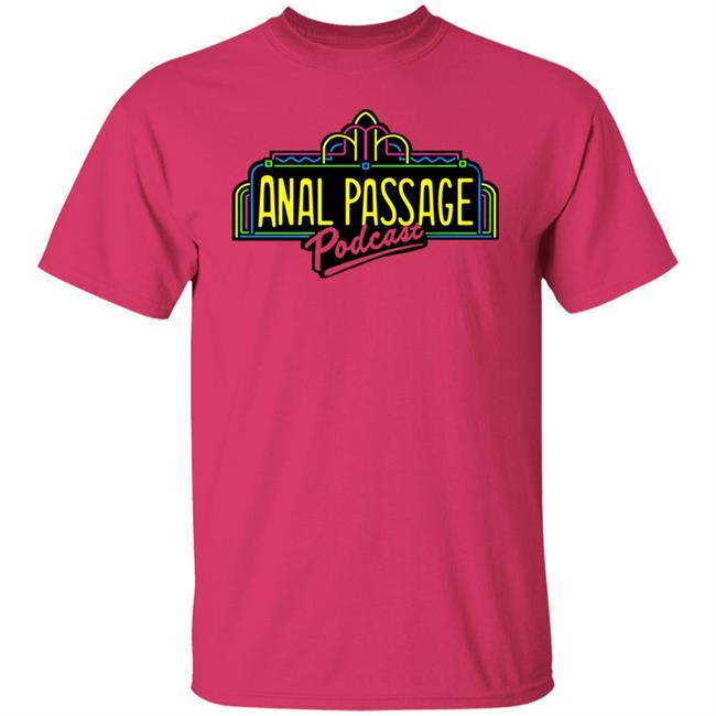 Roosterteeth Store Annal Passage Shirt F**Kface Anal Passage Marquee T Shirt