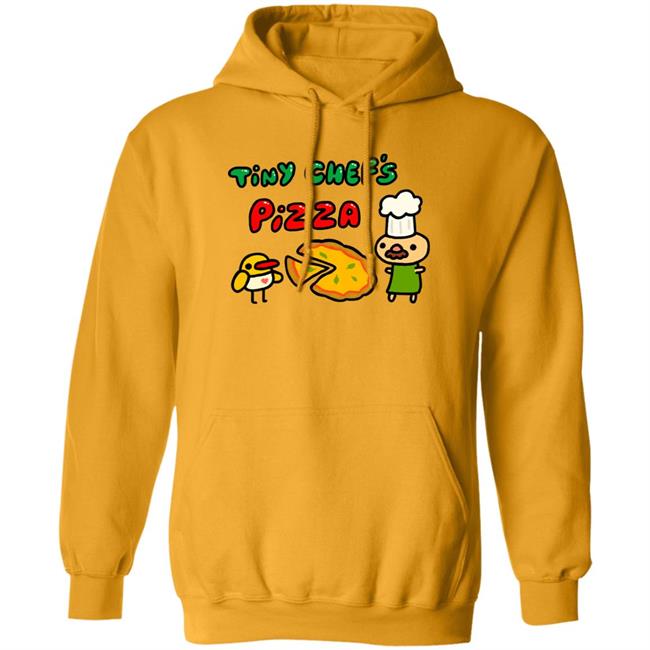 Tiny Chef's Pizza Shirt Grebcomics Store