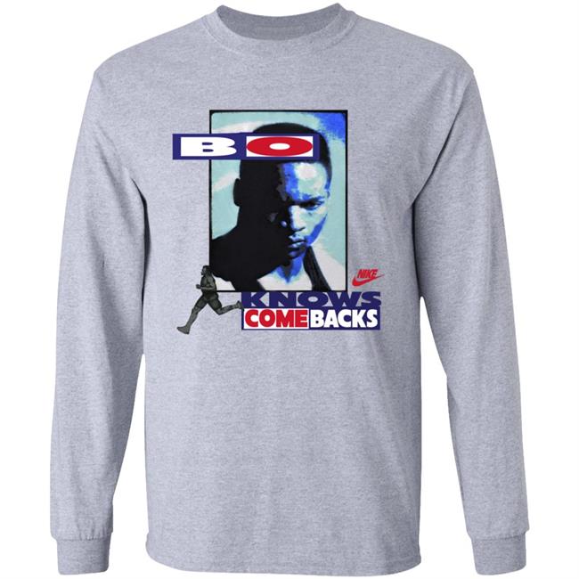Bo Jackson Bo Knows Comeback Shirt Saquon Barkley Bo Jackson Shirt Hoodie Sweatshirt