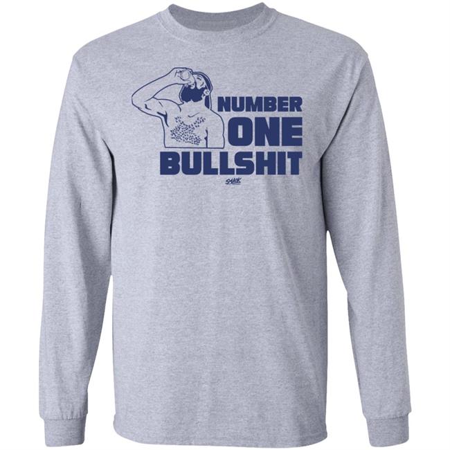 Number 1 Bullshit Shirt Smack Apparel Merch Number 1 Bullshit Shirt Hoodie Sweatshirt