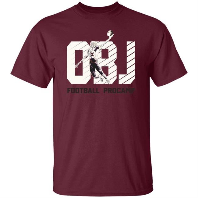 Obj Football Procamp Shirt Odell Beckham Jr Shirt Obj Football Procamp Shirt Odell Beckham Jr Shirt