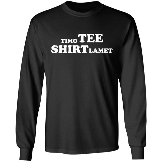 Timo Tee Shirt Lamet Shirt