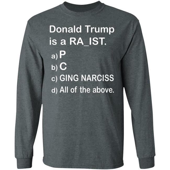 Donald Trump Is A Ra_Ist Shirt Donald Trump Is A Ra_Ist Shirt