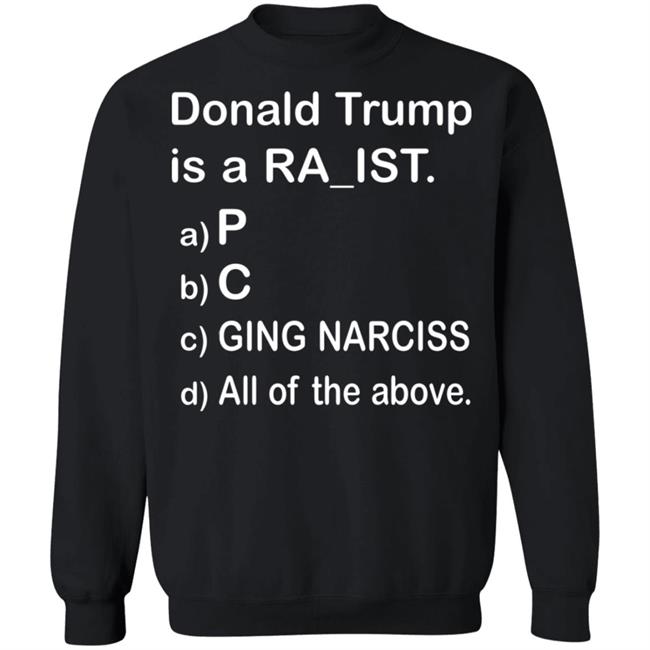 Donald Trump Is A Ra_Ist Shirt Donald Trump Is A Ra_Ist Shirt