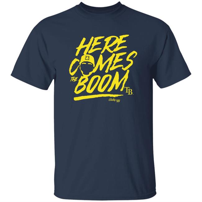 Here Comes The Boom Shirt Tampa Bays Nelson Cruz shirt Here Comes The Boom Shirt Tampa Bays Nelson Cruz shirt