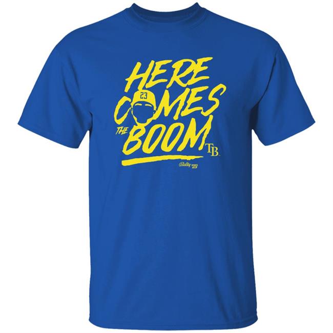 Here Comes The Boom Shirt Tampa Bays Nelson Cruz shirt Here Comes The Boom Shirt Tampa Bays Nelson Cruz shirt
