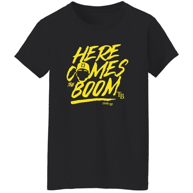 Here Comes The Boom Shirt Tampa Bays Nelson Cruz shirt Here Comes The Boom Shirt Tampa Bays Nelson Cruz shirt