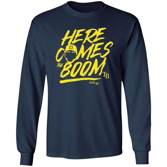Here Comes The Boom Shirt Tampa Bays Nelson Cruz shirt Here Comes The Boom Shirt Tampa Bays Nelson Cruz shirt