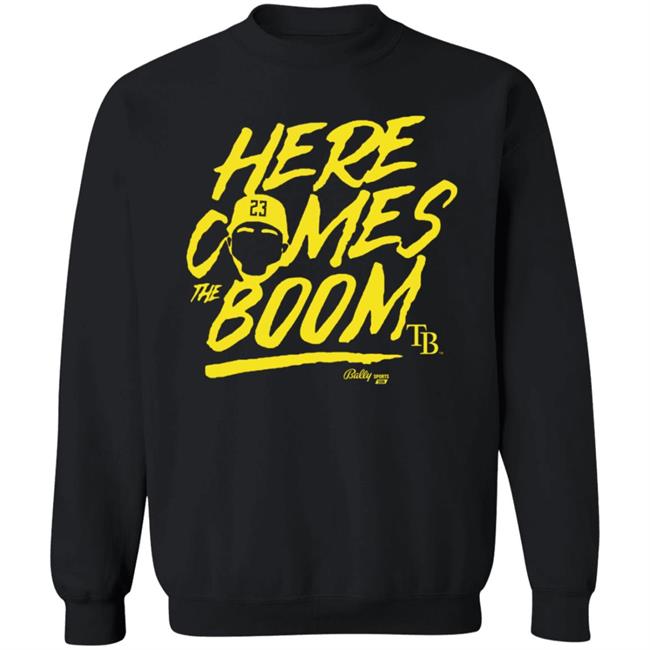 Here Comes The Boom Shirt Tampa Bays Nelson Cruz shirt Here Comes The Boom Shirt Tampa Bays Nelson Cruz shirt